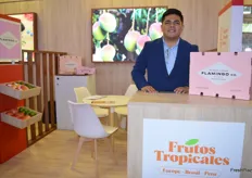 Diego Campos, de Frutos Tropicales Perú Export, son exportadores de mangos, limas y aguacates.